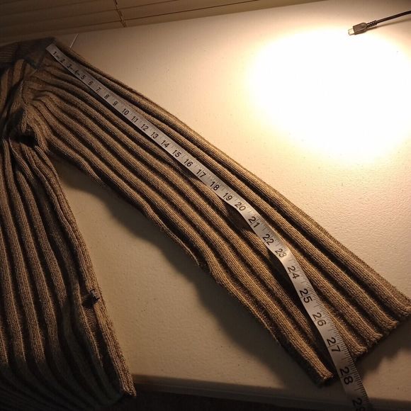 Authentic Illegal Vintage Men's Gray Mock Neck Pull Over Sweater 1/4 Zip Large - Picture 6 of 7